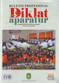 Image of BULETIN PROFESIONAL DIKLAT APARATUR BPSDM PROVINSI KALBAR EDISI XXVIII/06/2018