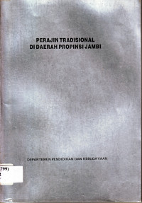 Image of PERAJIN TRADISIONAL DI DAERAH PROPINSI JAMBI