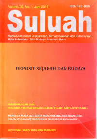 Image of SULUAH  VOL. 20 NO. 1 JUNI 2017