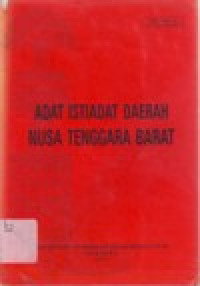 Image of ADAT ISTIADAT DAERAH NUSA TENGGARA BARAT