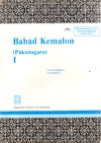 Image of BABAD KEMALON  (Pakunagara) I