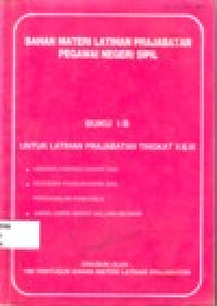 Image of BAHAN MATERI LATIHAN PRAJABATAN PEGAWAI NEGERI SIPIL BUKU II