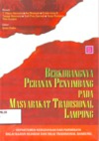 Image of BERKURANGNYA PERANAN PENYIMBANG PADA MASYARAKAT TRADISIONAL LAMPUNG
