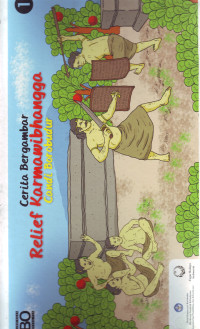 Image of CERITA BERGAMBAR RELIEF KARMAWIBHANGGA CANDI BOROBUDUR