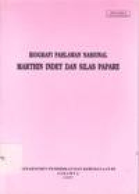 Image of BIOGRAFI PAHLAWAN NASIONAL MARTHIN INDEY DAN SILAS PAPARE