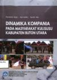 Image of DINAMIKA KOMPANIA PADA MASYARAKAT KULISUSU KABUPATEN BUTON UTARA