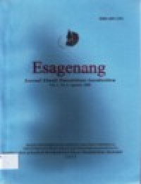Image of ESAGENANG VOL. 1 NO. 2 AGUSTUS 2003