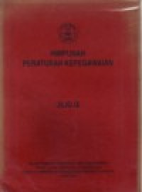 Image of HIMPUNAN PERATURAN KEPEGAWAIAN JILID VIII