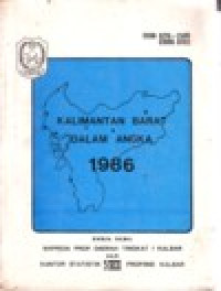 Image of KALIMANTAN BARAT DALAM ANGKA 1986