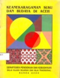 Image of KEANEKARAGAMAN SUKU DAN BUDAYA DI ACEH