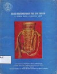 Image of KOLEKSI BUDAYA MASYARAKAT SUKU DAYA KENDAYAN DI MUSEUM NEGERI KALBAR