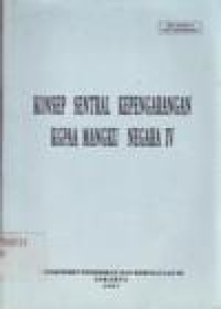 Image of KONSEP SENTRAL KEPENGARANGAN KGPAA MANGKU NEGARA IV