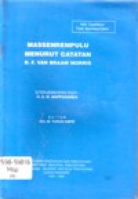 Image of MASSENREMPULU MENURUT CATATAN D.F. VAN BRAAM MORRIS
