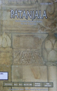 Image of PATANJALA JURNAL PENELITIAN SEJARAH DAN BUDAYA VOL 2 NO 2 JUNI 2010