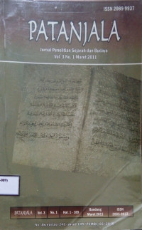 Image of PATANJALA JURNAL PENELITIAN SEJARAH DAN BUDAYA VOL 3 NO 1 MARET 2011