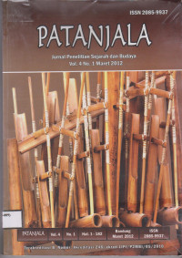 Image of PATANJALA JURNAL PENELITIAN SEJARAH DAN BUDAYA VOL 4 NO 1 MARET 2012