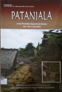 Image of PATANJALA JURNAL PENELITIAN SEJARAH DAN BUDAYA VOL 7 NO 2 JUNI 2015