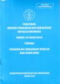 Image of PERATURAN MENTERI PENDIDIKAN DAN KEBUDAYAAN REPUBLIK INDONESIA NO 18 TAHUN 2016