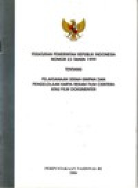 Image of UNDANG-UNDANG REPUBLIK INDONESIA NOMOR 4 TAHUN 1990