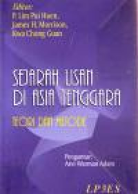 Image of Sejarah Lisan di Asia Tenggara Teori dan Metode