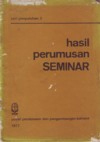 Image of HASIL PERUMUSAN SEMINAR