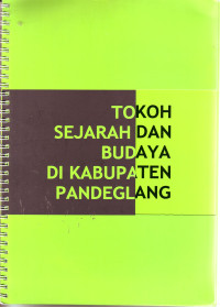 Image of TOKOH SEJARAH DAN BUDAYA DI KABUPATEN PANDEGLANG