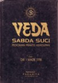 Image of VEDA SABDA SUCI PEDOMAN PRAKTIS KEHIDUPAN